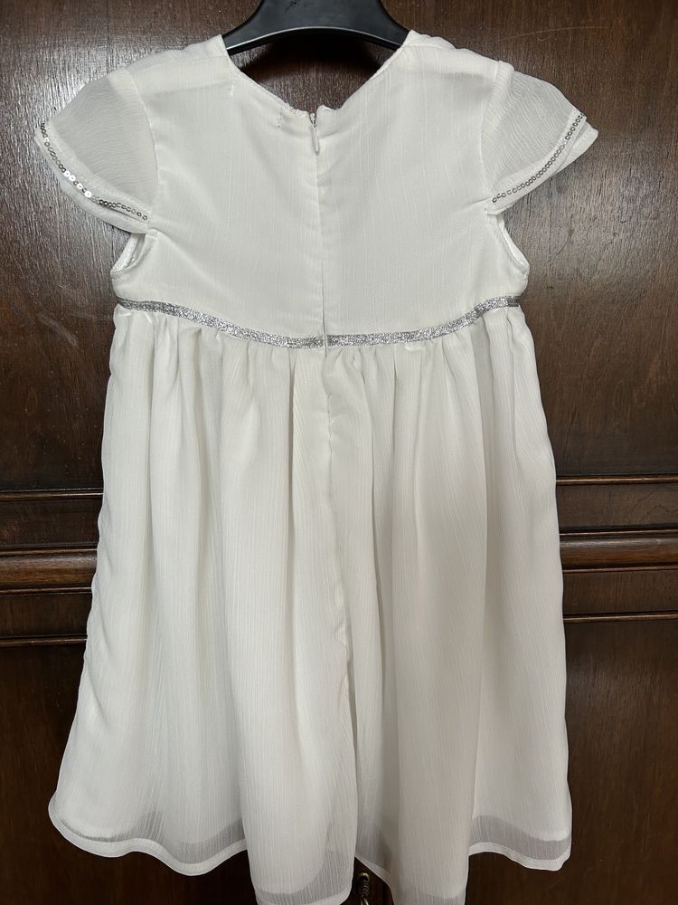 Prześliczna sukienka bolerko i rajstopki dla dziewczynki GIRLS 104