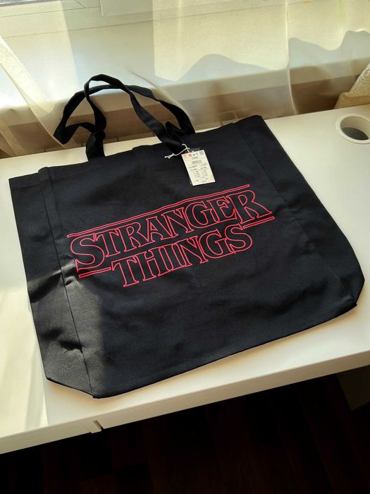 Сумка шопер Stranger Things 100% бавовна