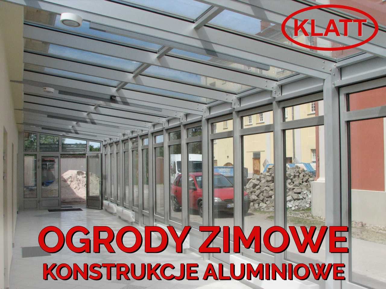 Ogrody zimowe - Konstrukcje Aluminiowe KLATT - Pomiar Gratis