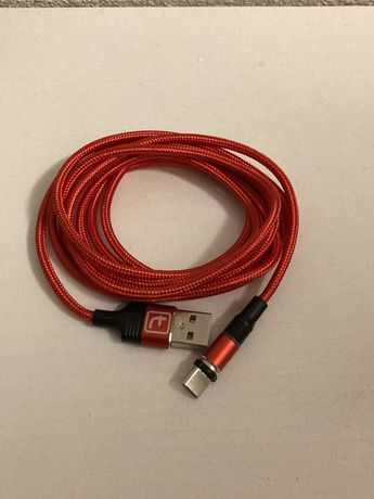 Cabo magnético Micro USB e Type C 2m