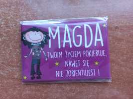 Magnes na lodówkę z imieniem Magda - nowy