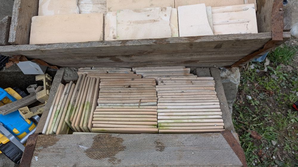 Плитка кабанчик 15.5 Х 7.5, ссср нова