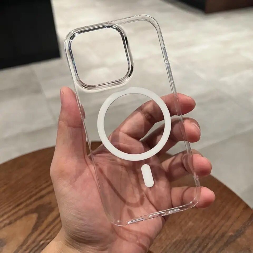 Чехол на iPhone ультратонкий прозрачный