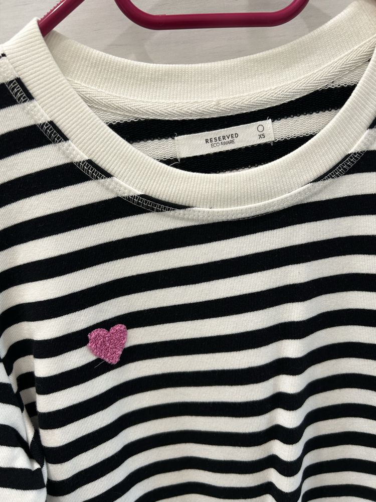 Reserved 34 xs bluza w paski