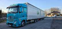 Mercedes-Benz Actros 2545 JUMBO Zestaw BDF Tandem Euro 6  JUMBO Zestaw BDF Tandem Euro 6, Klimatyzacja postojowa fabryczna