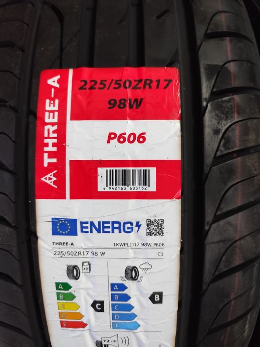 Pneus 225/50r17 Three A Novos