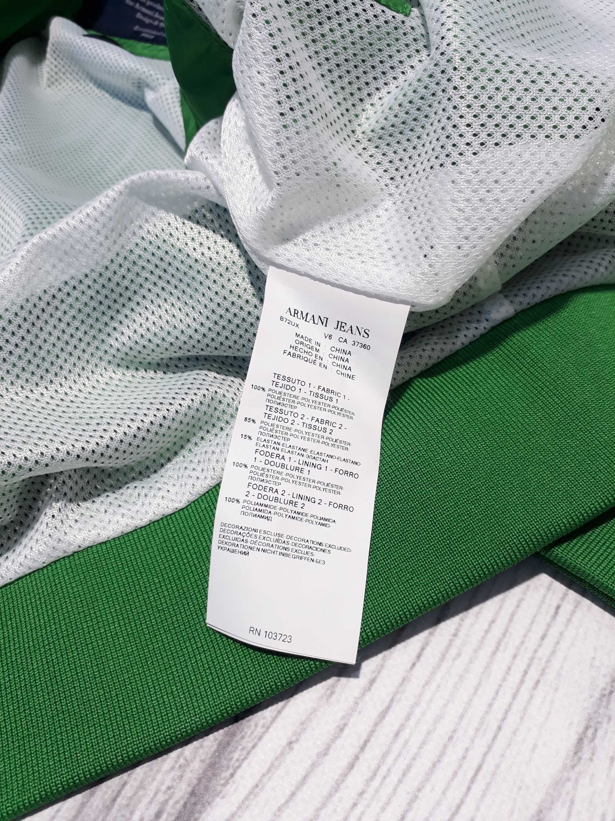 Куртка Armani Jeans вітровка бомбер розмір XL