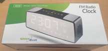 Radiobudzik elektroniczny Bluetooth z termometrem