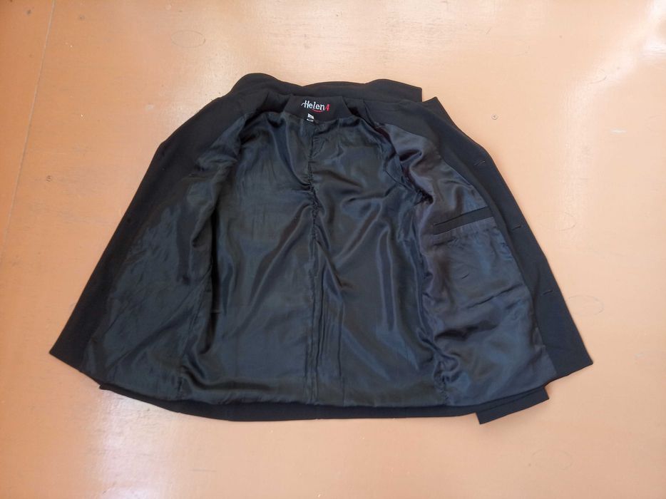 Чорний класичний піджак на зріст 134 см.