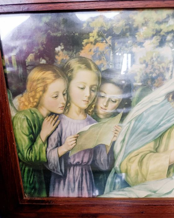 Quadro Maria e Menino Jesus