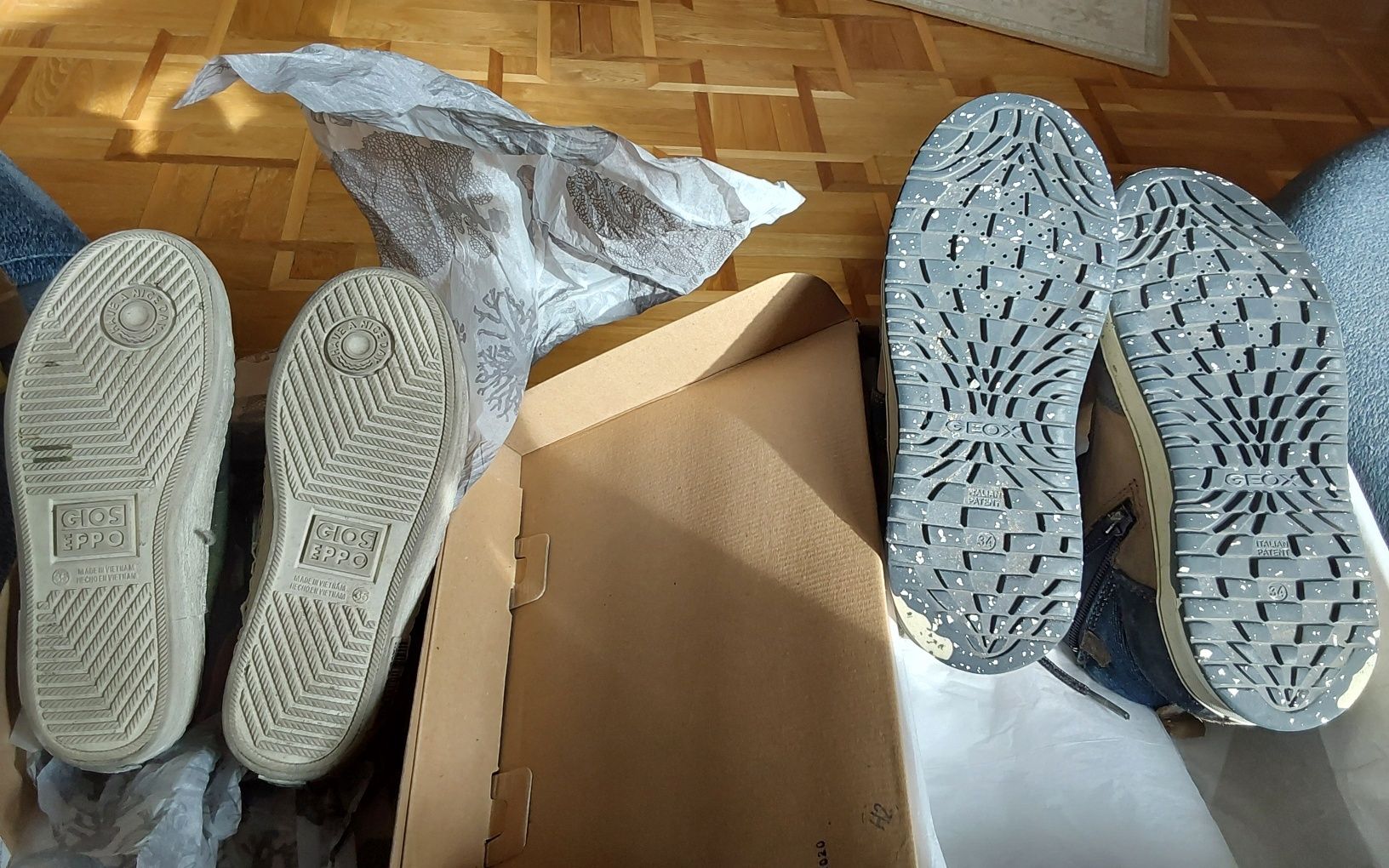 Кеды ботинки Gioseppo Geox 34 размер