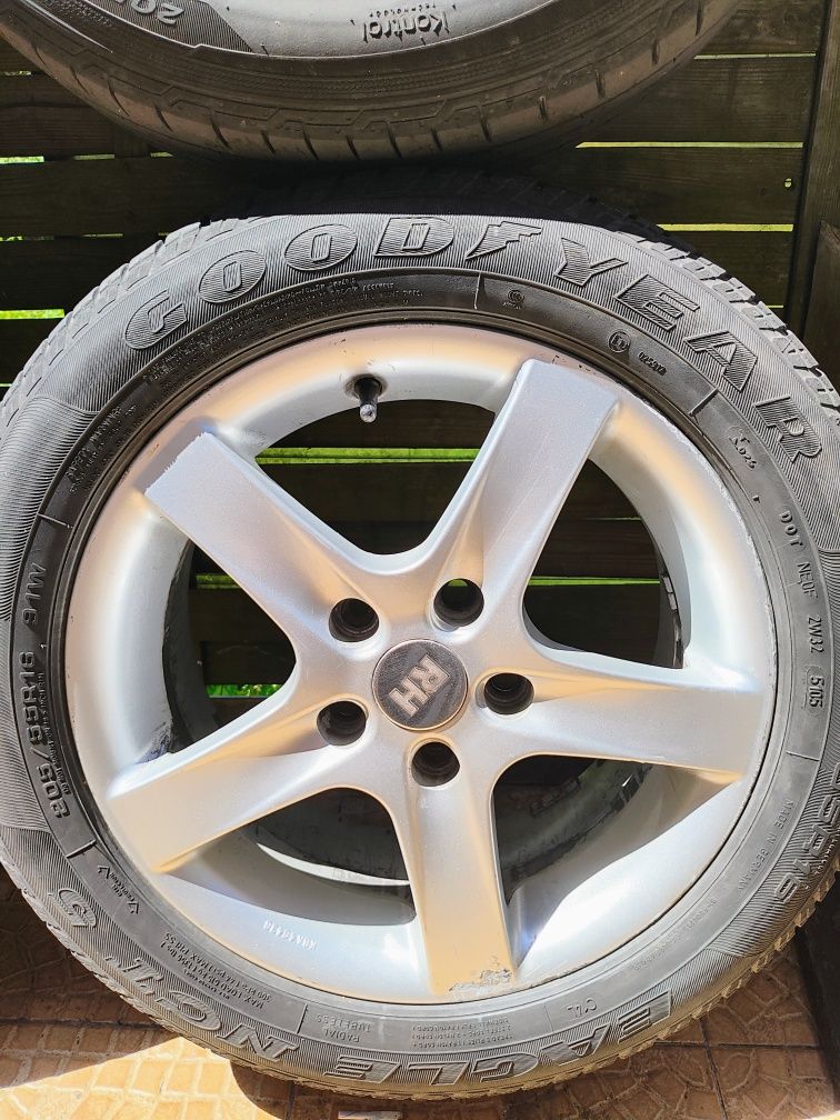 Koła letnie felgi RH R16 5x114.3 205/55