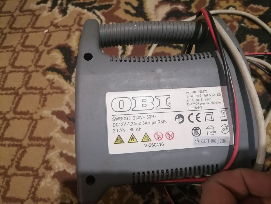 Зарядное устройство  12 вольт 6ампер