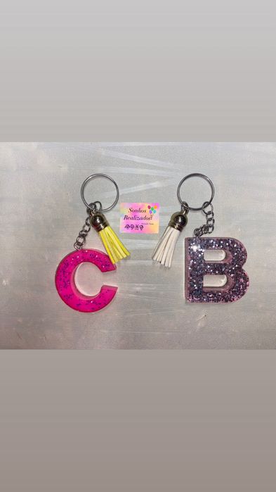 Porta chaves em resina