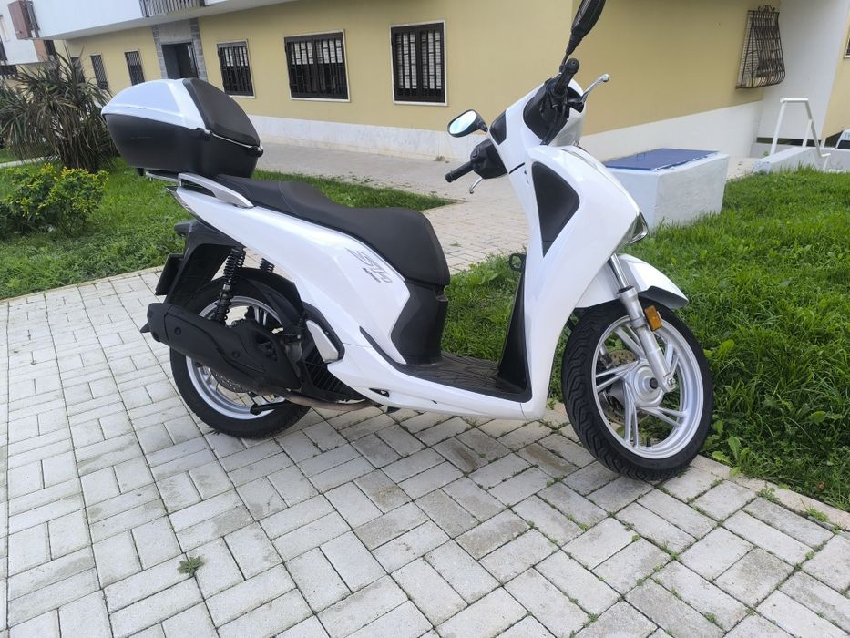 Honda sh125i branco perola