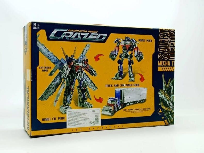 Іграшка Трансформер Оптимус Прайм 32 см із Причепом Optimus Prime Tra