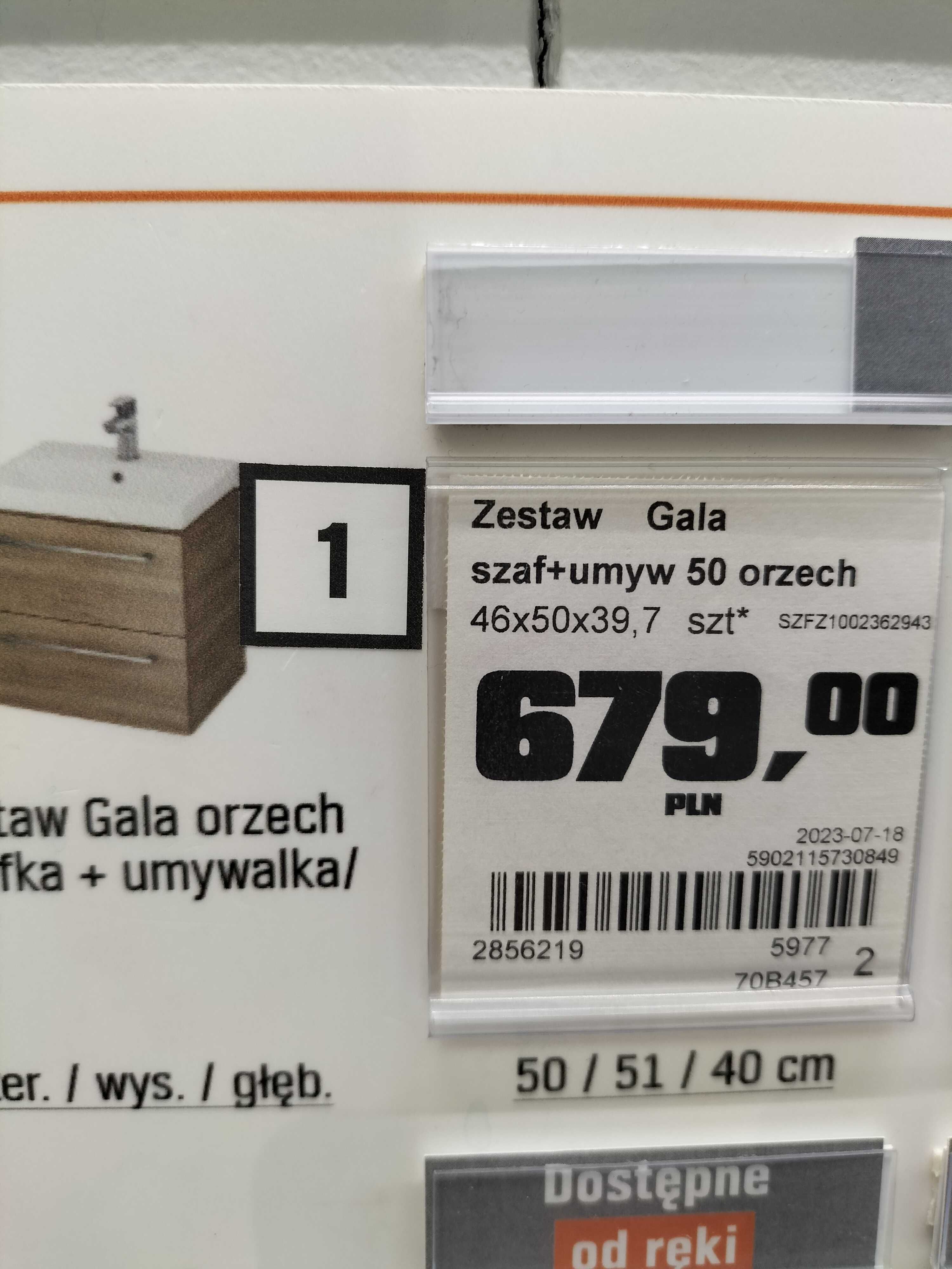 Umywalka z szafką/szuflady NOWA