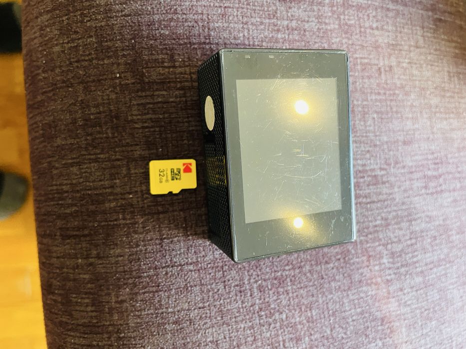 Camera ação 4k nk + SD 32gb + acessorios