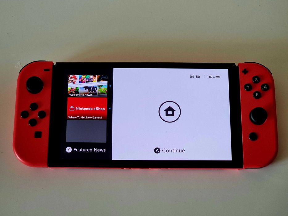 Konsola Nintendo Switch OLED Mario Red Edition, komplet, limitowana