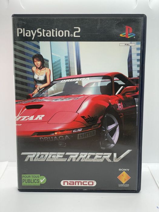 Ridge Racer V PS2 Po Angielsku