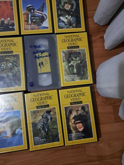 Coleção completa de cassettes National Geographic "Série de Ouro"