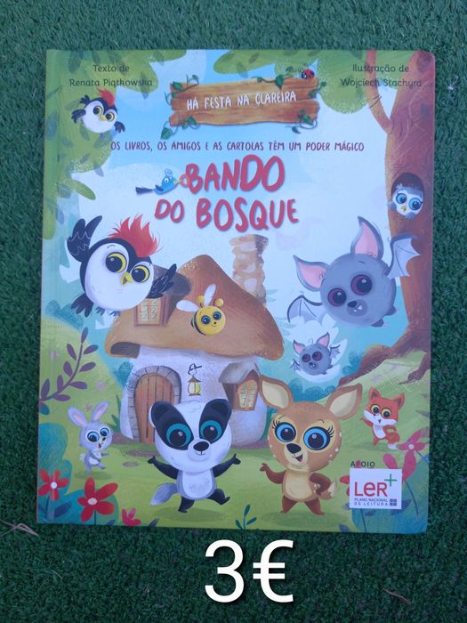 Vários livros para crianças