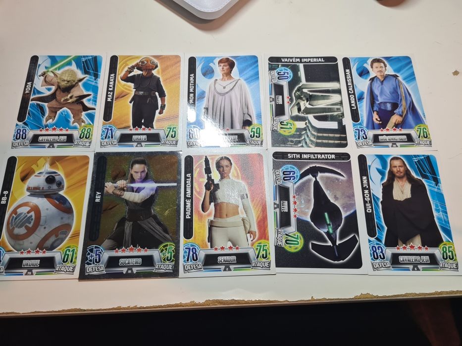 Cartas de star wars: a resistência à venda