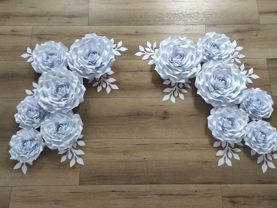 Róże Chanel 3D z papieru