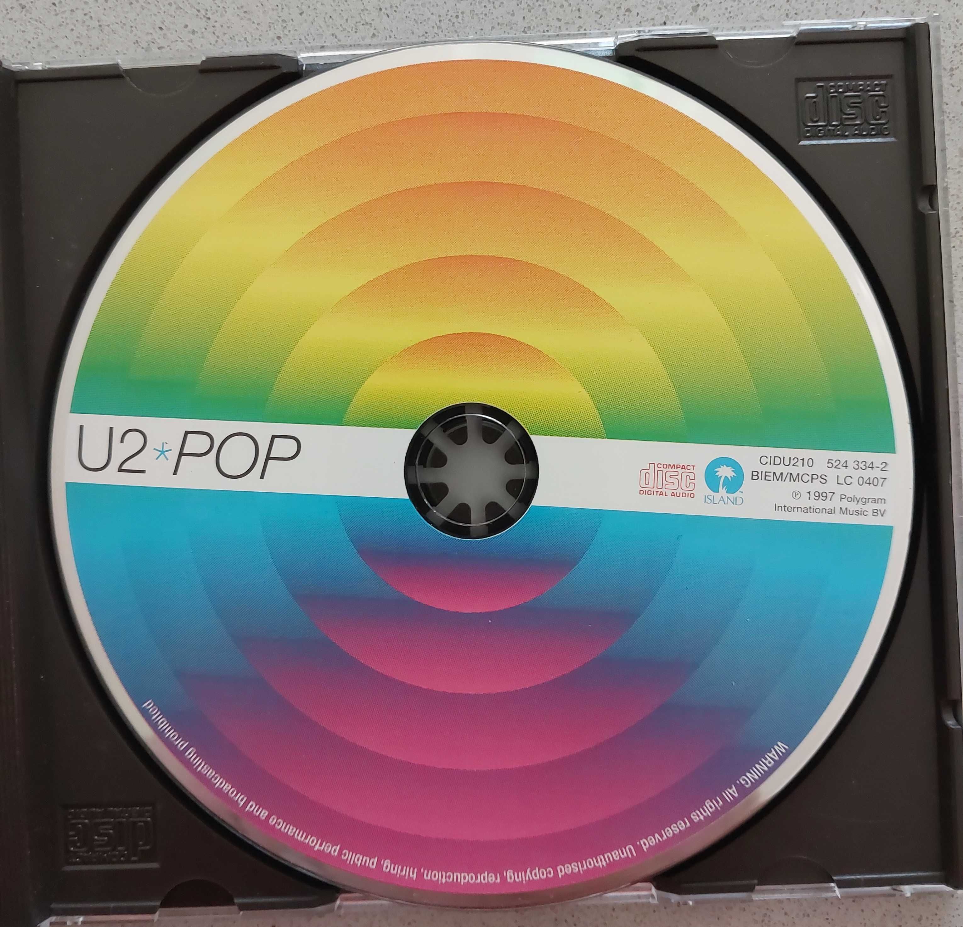 U2 Pop CD Oryginał Made In Germany stare wydanie