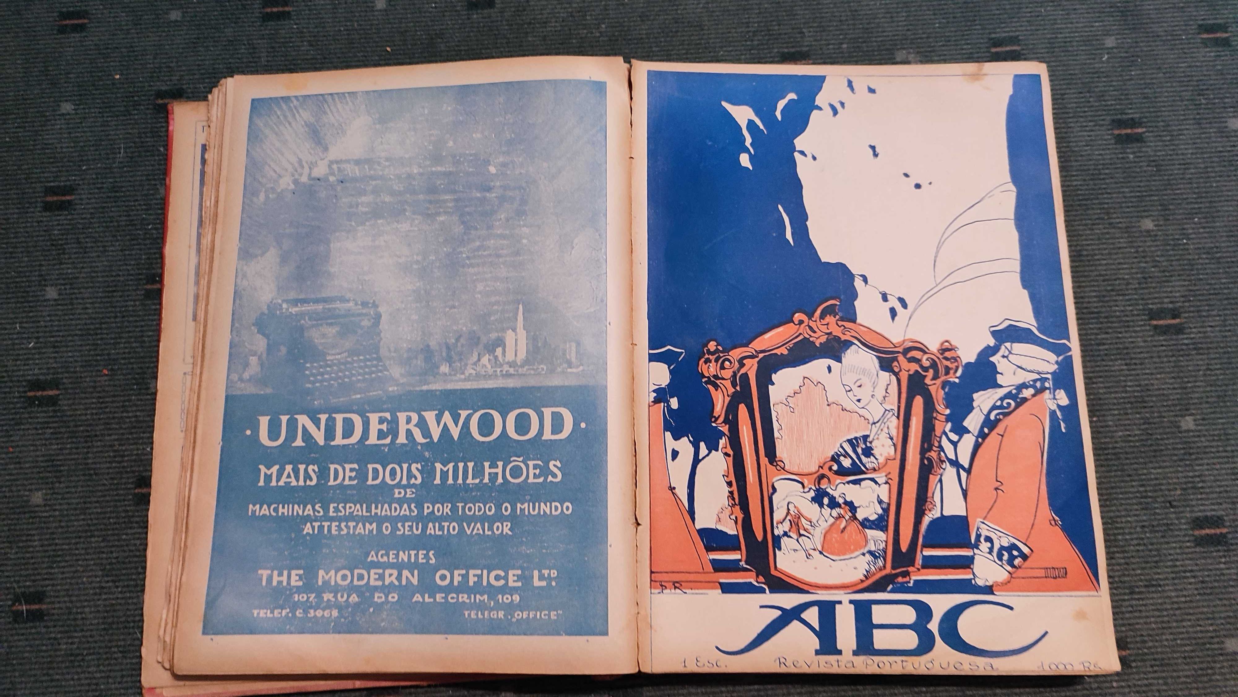 Revista ABC - 26 revistas encadenadas - 1º semestre de 1924