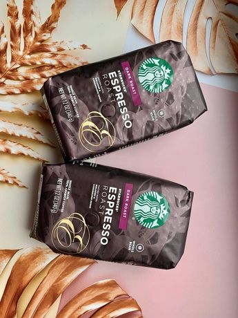 Зерновой кофе Starbucks 100% Арабика в Зёрнах Espresso Roast кава