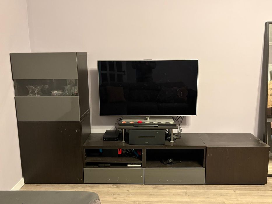 Movel TV + Cristaleira IKEA