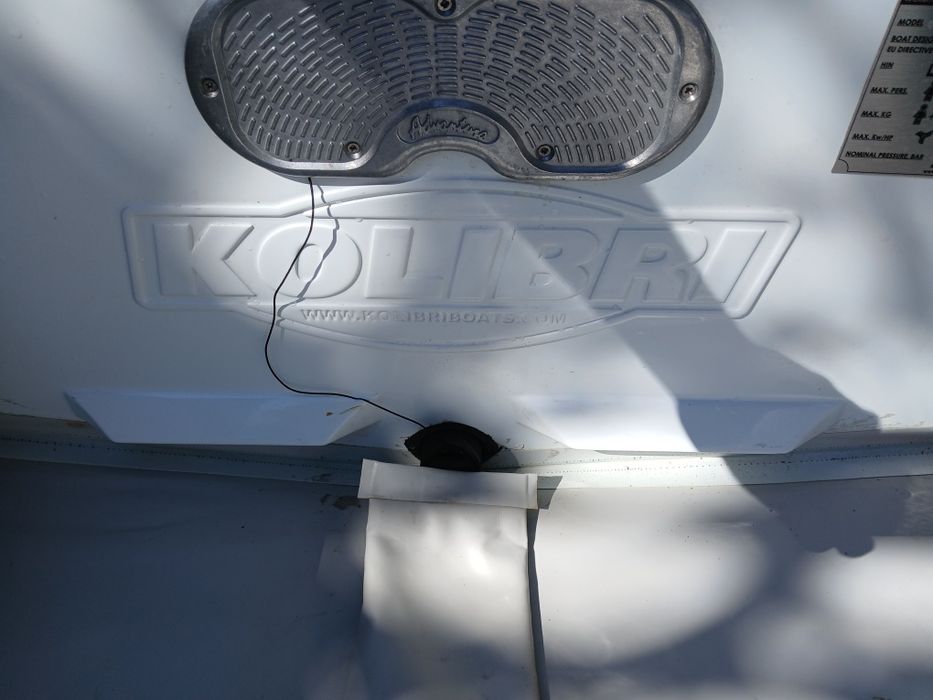 Ponton Kolibri 330D KM-330D ze sztywną podłogą i akcesoriami