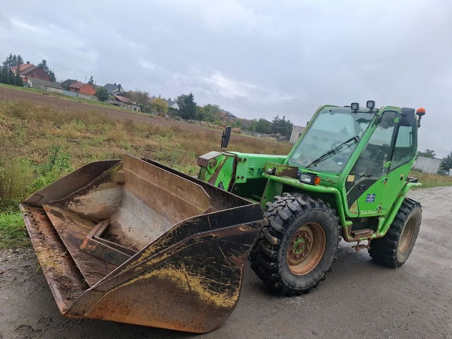 Merlo P33.7 KT  Ładowarka teleskopowa MERLO P33.7 KT Sprowadzona Dwie łyżki Widły