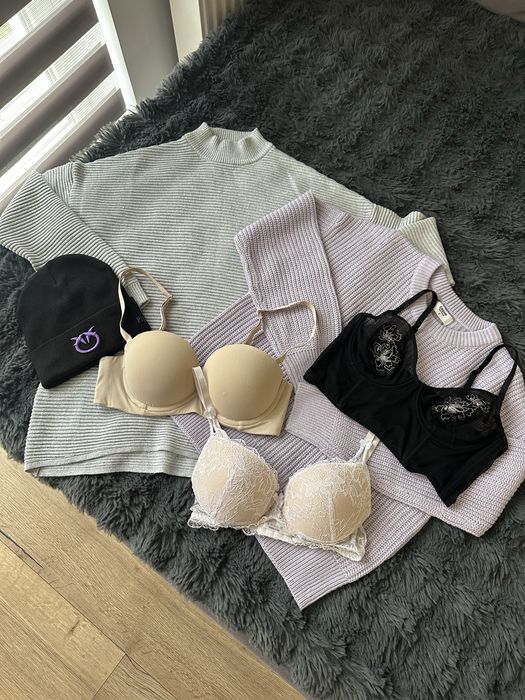 Лот одягу розмір xs-s, бюстики на 75б