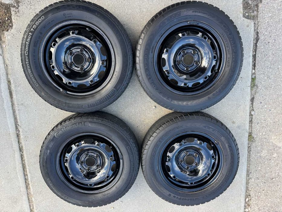 Koła zimowe VW Skoda Seat Polo Ibiza Fabia 5x100 Opony 175/70R14