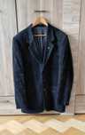 Marynarka czarna 188/54 XL zamszowa Roland
