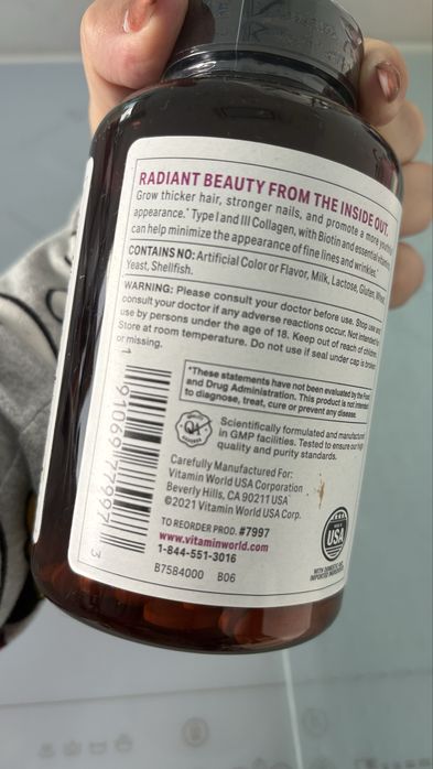 Suplemento unhas pele e cabelo