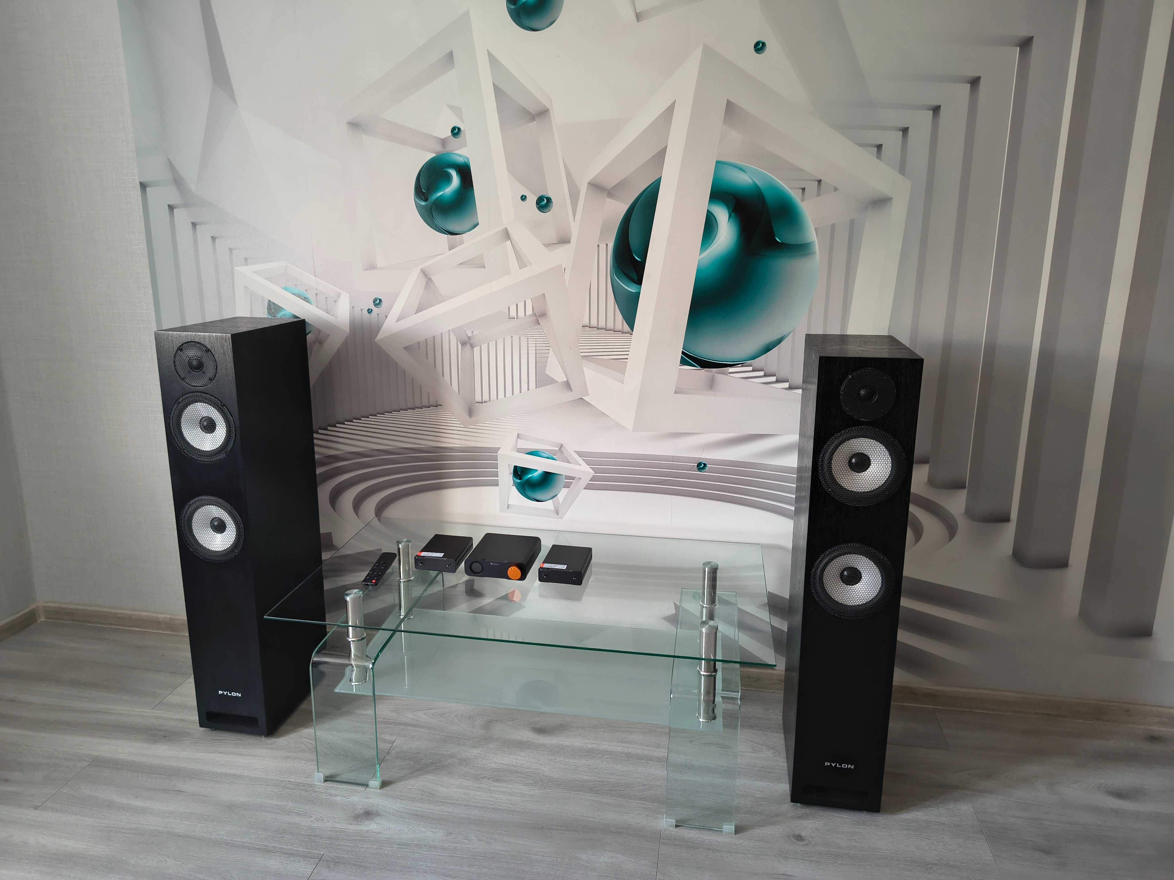 Pylon Ruby 25,Fosi audio,dac i monobloki