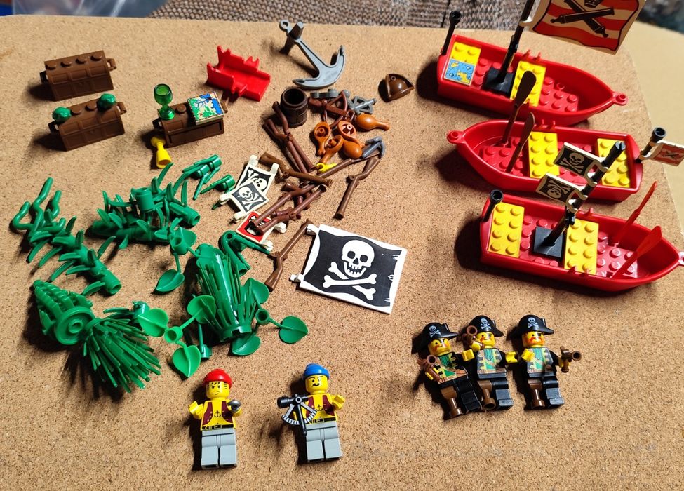 LEGO pirates akcesoria ,figurki
