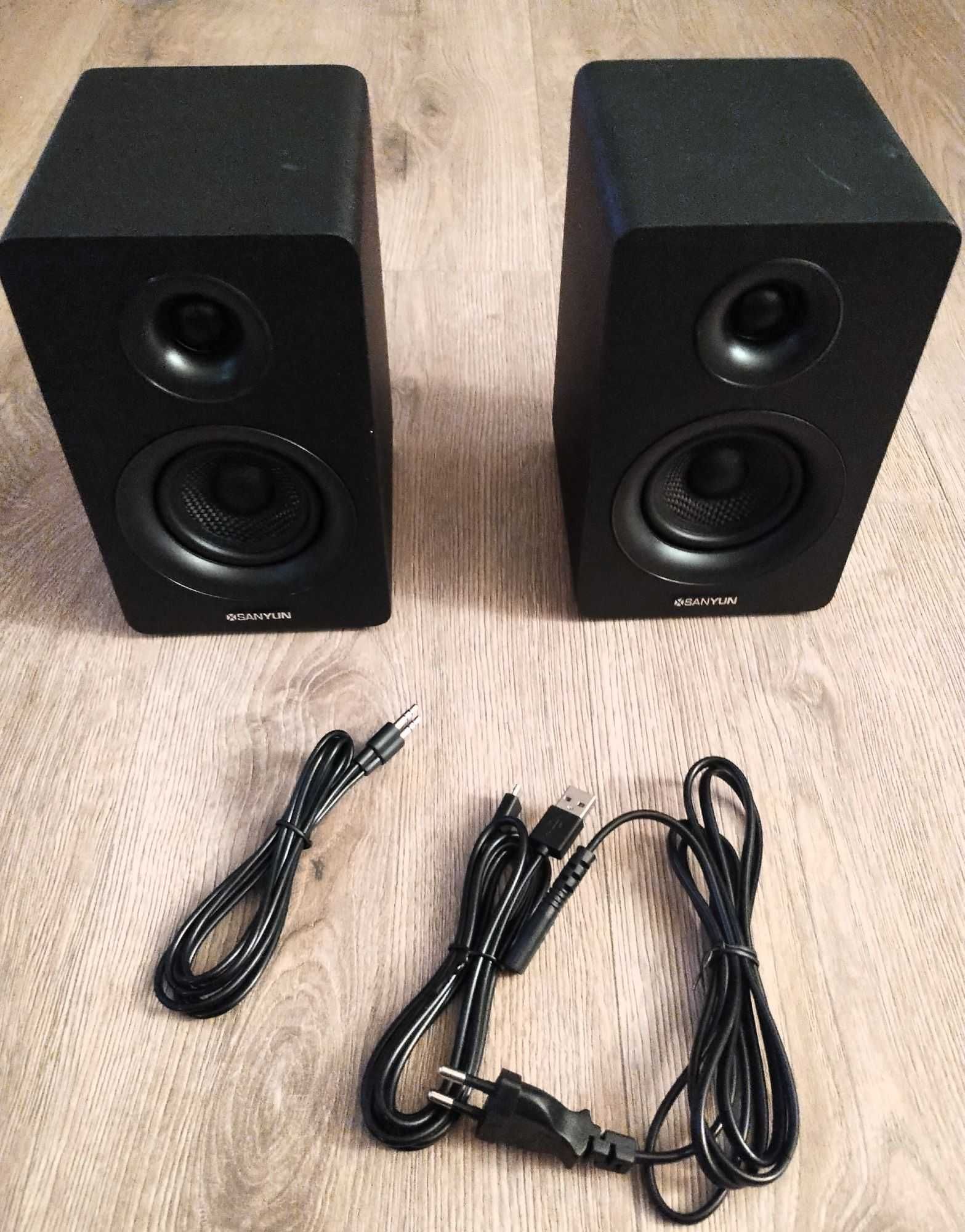 Głośniki aktywne SANYUN SW-208 HIFI BT 5.0 DAC 60W czarne. Komputer