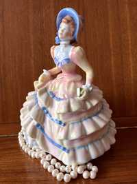 *ROYAL DOULTON Piękna Dama kolekcjonerska Figurka Angielska Porcelana