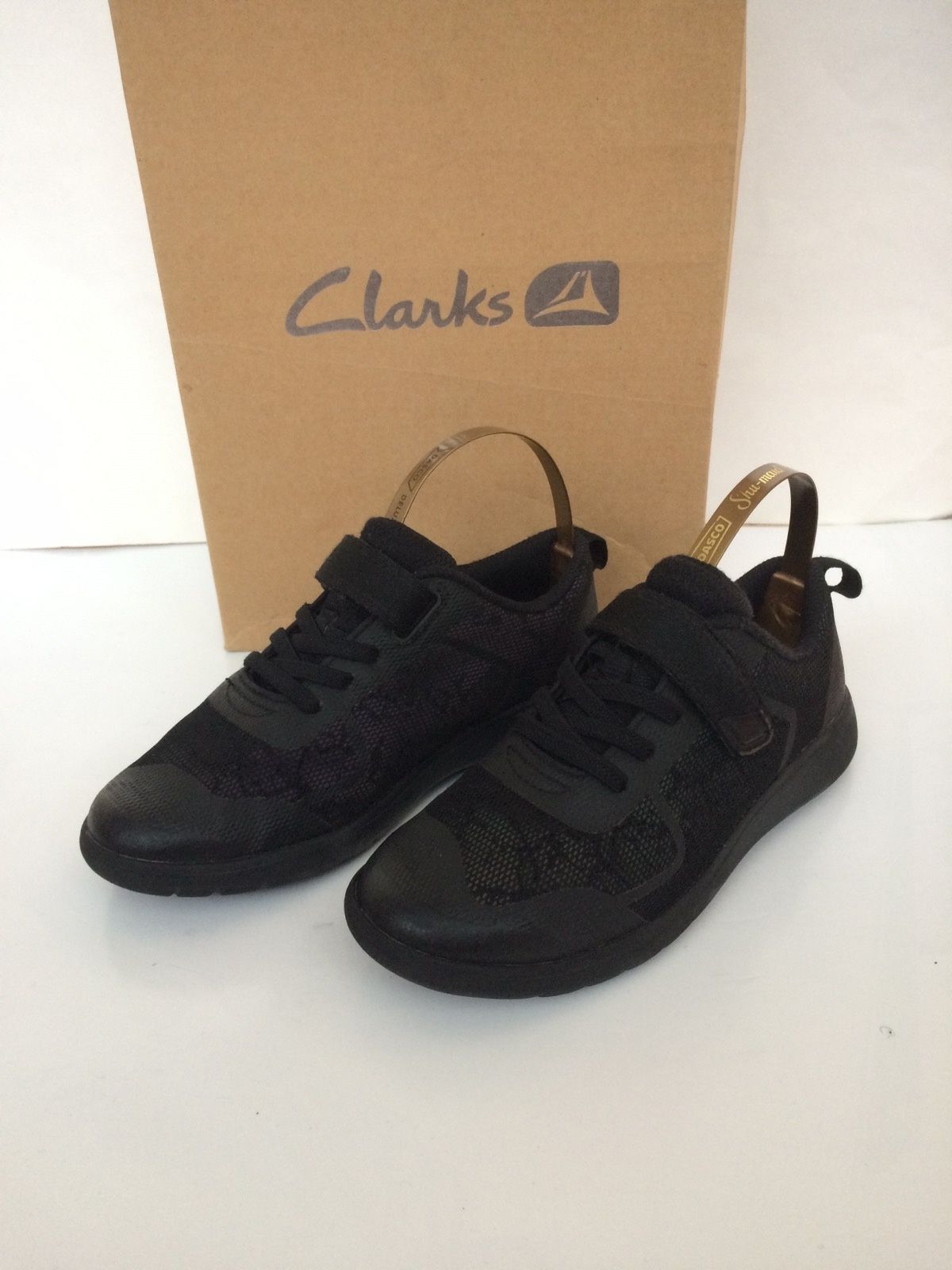 Clarks кроссовки на липучке 31/30