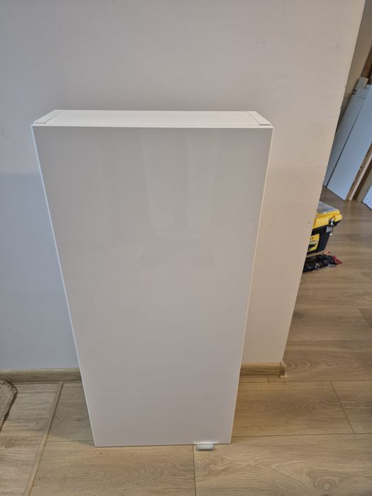 Szafka łazienkowa, biała, wisząca, 2 różna