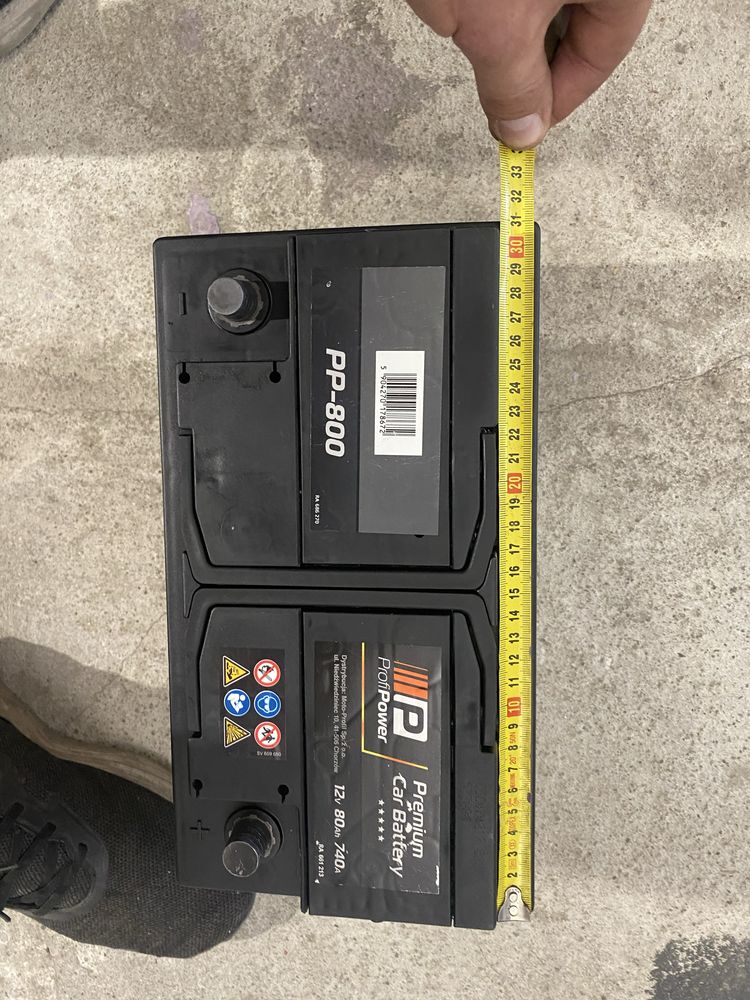 Akumulator 80ah 740a 12v