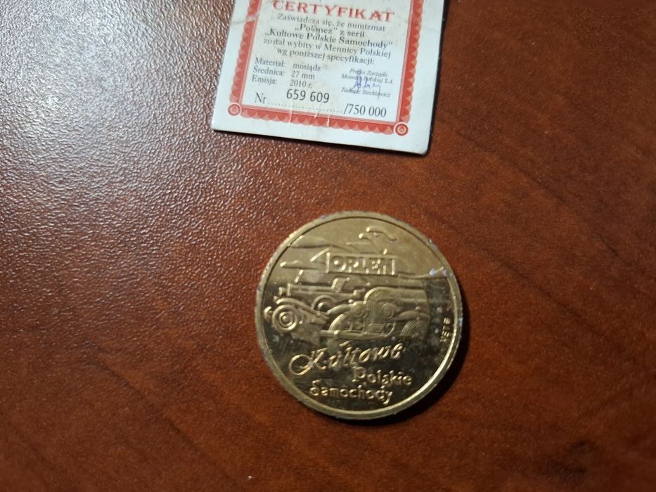 Moneta okolicznościowa Orlen Polonez