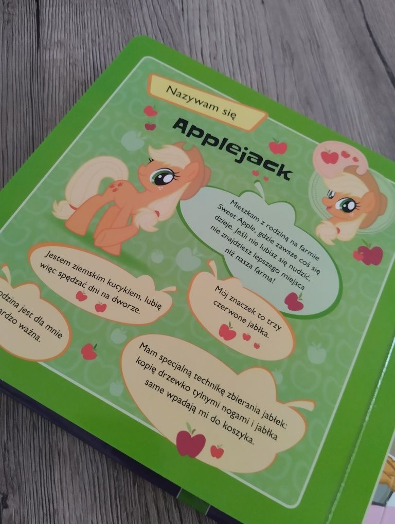 Książka z puzzlami Pony