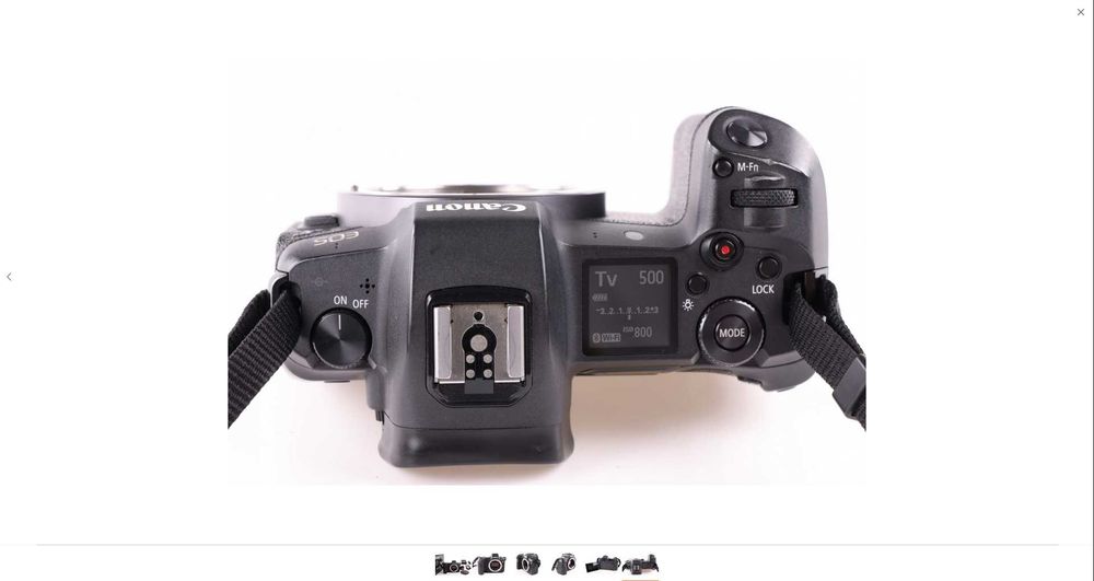 Aparat bezlusterkowy Canon eos R + adapter Canon EF