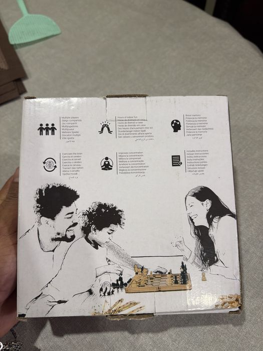 Jogo tabuleiro 5 in 1