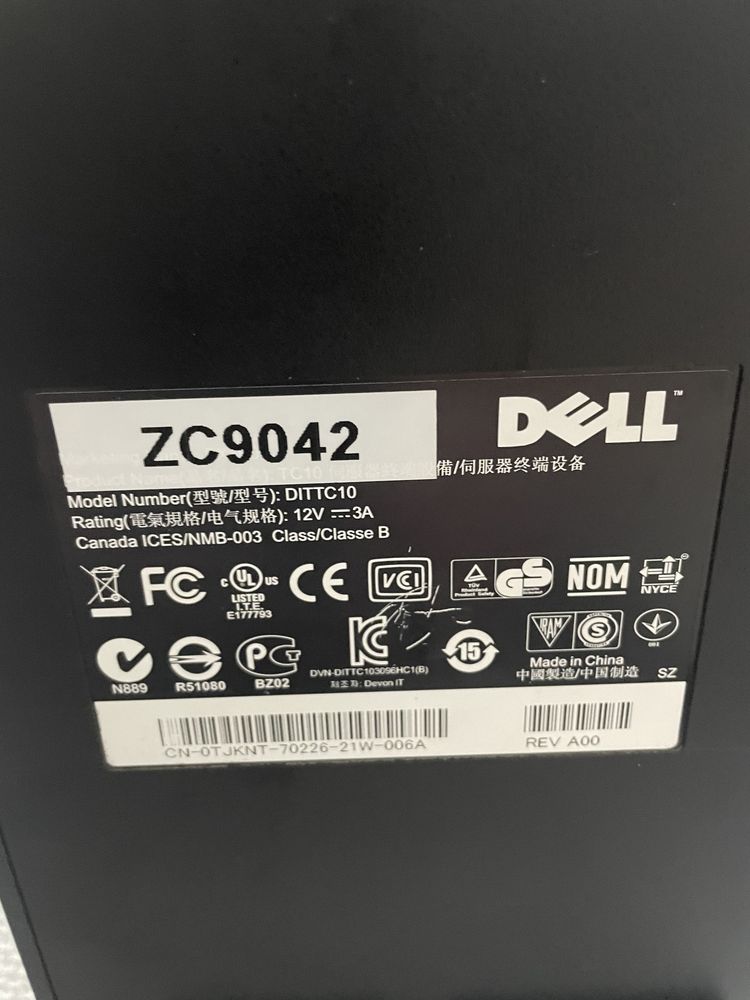 Fx100 Dell zerowy  client.